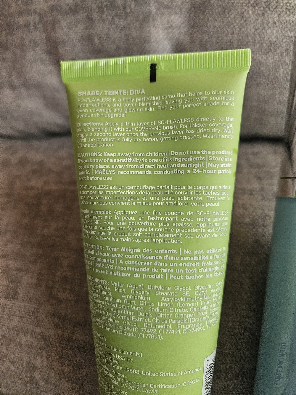 Maelys B-Lucid Acne Gel & So-Flawless Body Perfector Duo - Blue & Lime Green - Picture 4 of 6